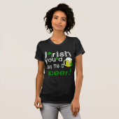 アイルランド語私をビール買います Tシャツ (正面フル)