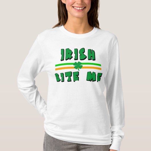 アイルランド語私をTシャツかんで下さい Tシャツ (正面)