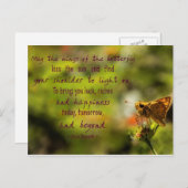 アイルランド語諺やる気を起こさせる葉書 ポストカード (正面/裏面)