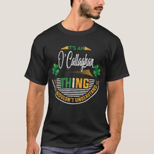 アイルランド語 – オキャラハンのもの Tシャツ (正面)
