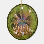 アイルランド語 セラミックオーナメント (左)