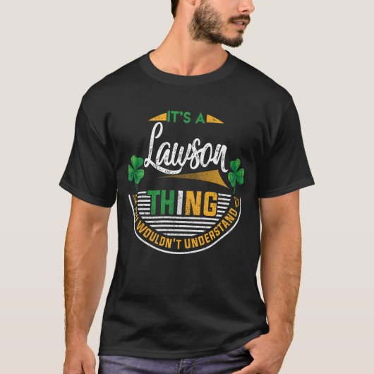 アイルランド語 – ローソンの話 Tシャツ (正面)