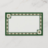 アイルランド語Rueカスタマイズ可能名刺 名刺 (正面)