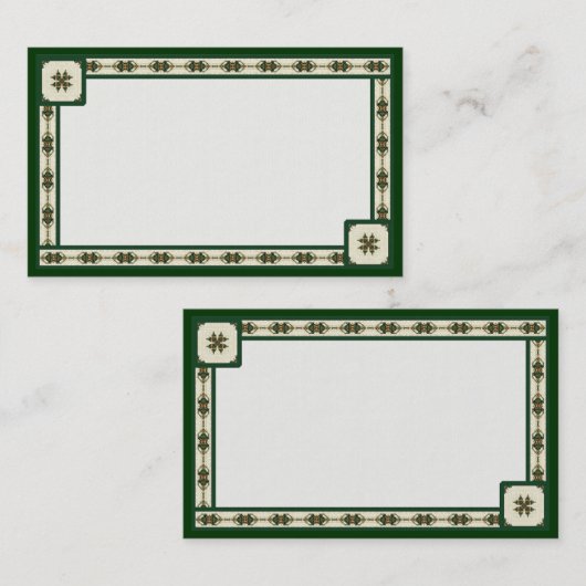 アイルランド語Rueカスタマイズ可能名刺 名刺 (正面/裏面)