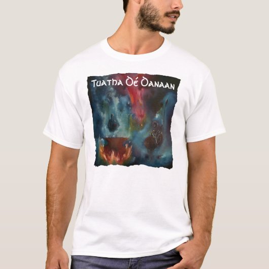アイルランド語Tuatha Dé Danaan Tシャツ (正面)