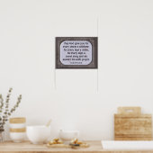 アイルランド諺 – -プリント ポスター (キッチン)