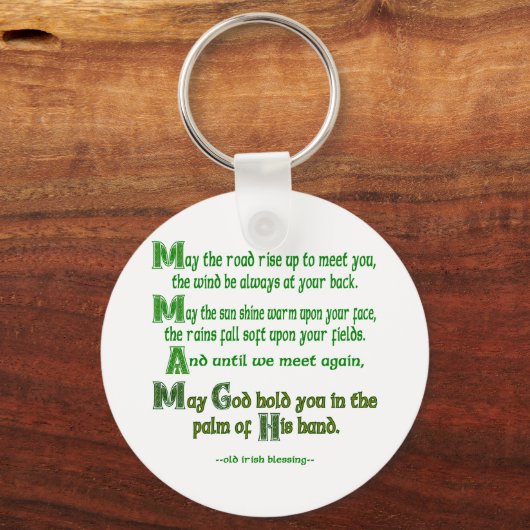 アイルランド賛美の五月が君に出会う キーホルダー (正面)