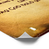 アイルランド賛美の古着広場 ポスター (角)