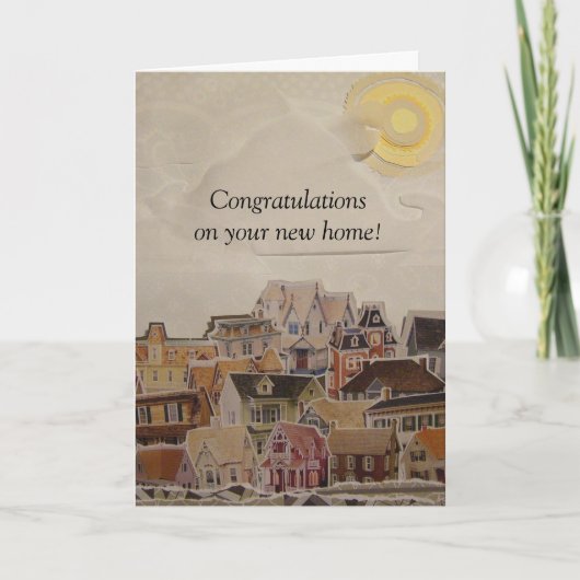 アイルランド賛美の引っ越し祝いパーティー- カード (正面)