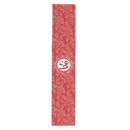 アイルランド赤恋パーソナライズされた旗 ミディアムテーブルランナー