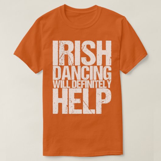 アイルランド踊りは必ず救済1 Tシャツ (デザイン正面)