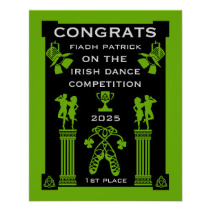 アイルランド踊り大会 ポスター