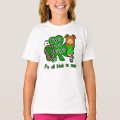 アイルランド踊り、ジグとウィッグ Tシャツ (正面)