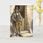 アイルランド農家 カード (黄色い花)