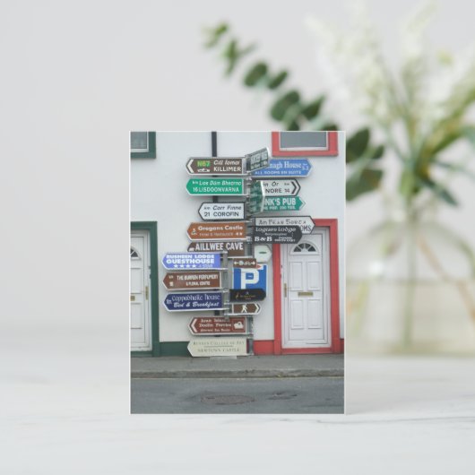 アイルランド通りシンボルや象徴 ポストカード (スタンド正面)