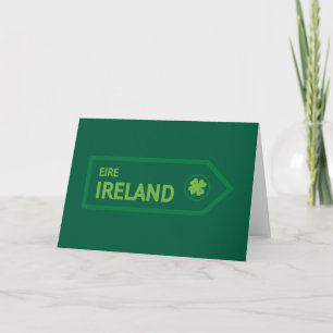 アイルランド道路標識 カード