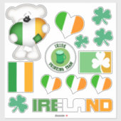 アイルランド選択 シール (シート)