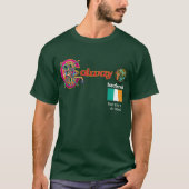 アイルランド郡ゴールウェイの暗闇のTシャツ Tシャツ (正面)