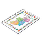 アイルランド郡ノートブック ノートブック (左側)