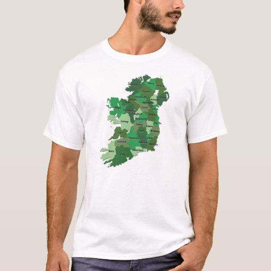 アイルランド郡Tシャツ Tシャツ (正面)