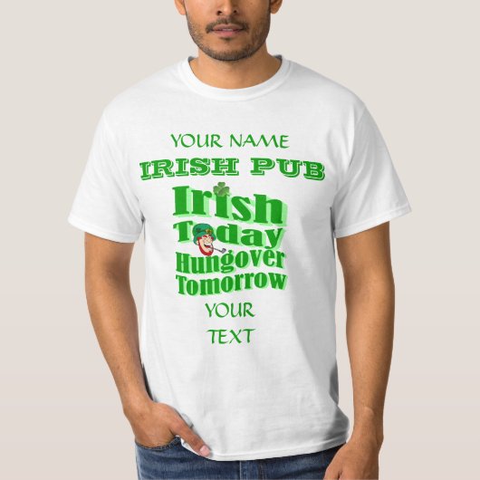 アイルランド酒セントパトリック Tシャツ (正面)