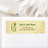 アイルランド金ゴールドモノグラムGラベル ラベル (インサイチュ)