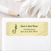 アイルランド金ゴールドモノグラムJラベル ラベル (インサイチュ)