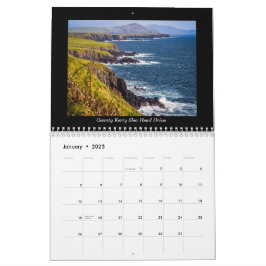 アイルランド風光明媚な美しい: 2025 カレンダー