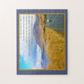 アイルランド風景写真(アイルランド語の諺を使用) ジグソーパズル (縦)