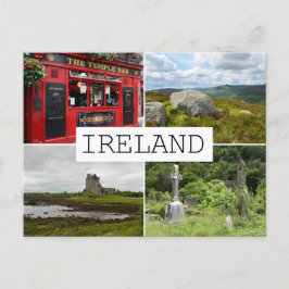 アイルランド風景色集会葉書 ポストカード