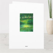 アイルランド風景 カード (裏面)