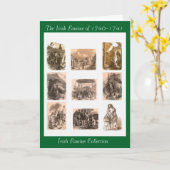 アイルランド飢饉コレクション特別挨拶状 カード (黄色い花)