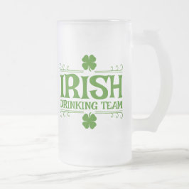 アイルランド飲み仲間シャムロック フロストグラスビールジョッキ