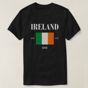 アイルランド鮮やか国旗Tシャツとのプライド Tシャツ