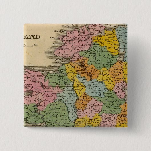 アイルランド10 缶バッジ (正面)