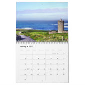 アイルランド2011のカレンダーの城及びコテージ カレンダー (1月 2027)