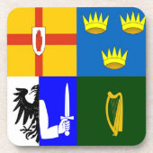 アイルランド4州 コースター (正面)