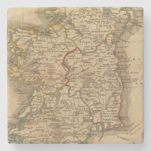アイルランド4 ストーンコースター (正面)