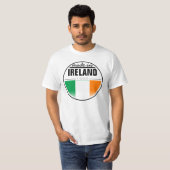 … "アイルランド"で作られる Tシャツ (正面フル)