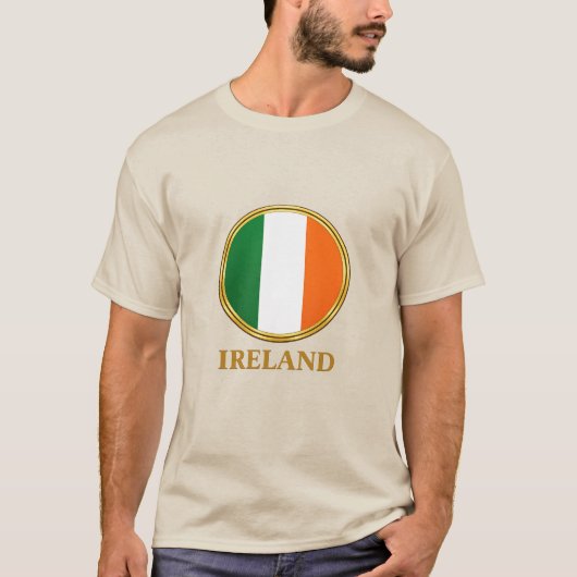 アイルランド - アイルランド国旗 Tシャツ (正面)