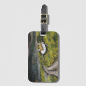 アイルランド，アイルランド ラゲッジタグ (正面縦)