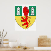 アイルランド,アントリムの武器 ポスター (キッチン)