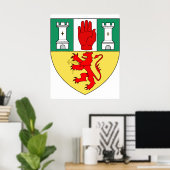 アイルランド,アントリムの武器 ポスター (ホームオフィス)