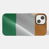 アイルランド·ウェーブ旗- iPhoneケース (裏面横)