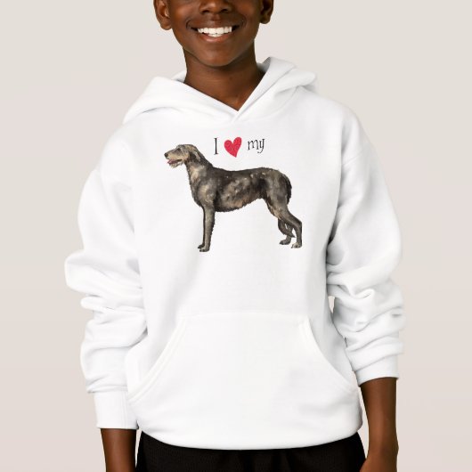 『アイルランド・ウルフハウンド』 (正面)