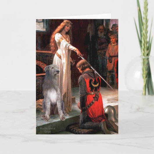 アイルランド·ウルフハウンド1アコラード カード (正面)