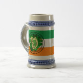 アイルランド/エリン行くブラグ/1血/人/ハープ ビールジョッキ (正面左)