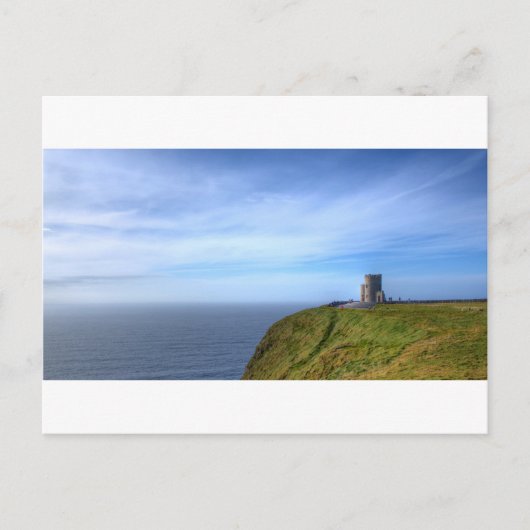 アイルランド、オブライエンの塔、モハーの崖 ポストカード (正面)