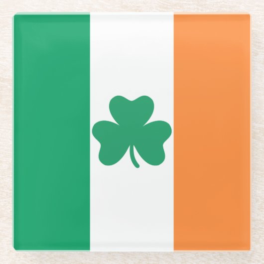 アイルランド ガラスコースター (正面)