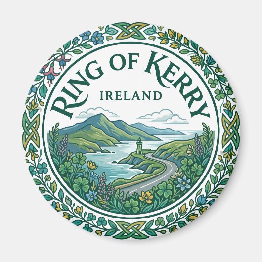 アイルランド キリーの輪 マグネット (正面)